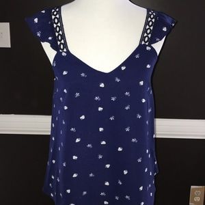 💙Navy Blue Blouse💙